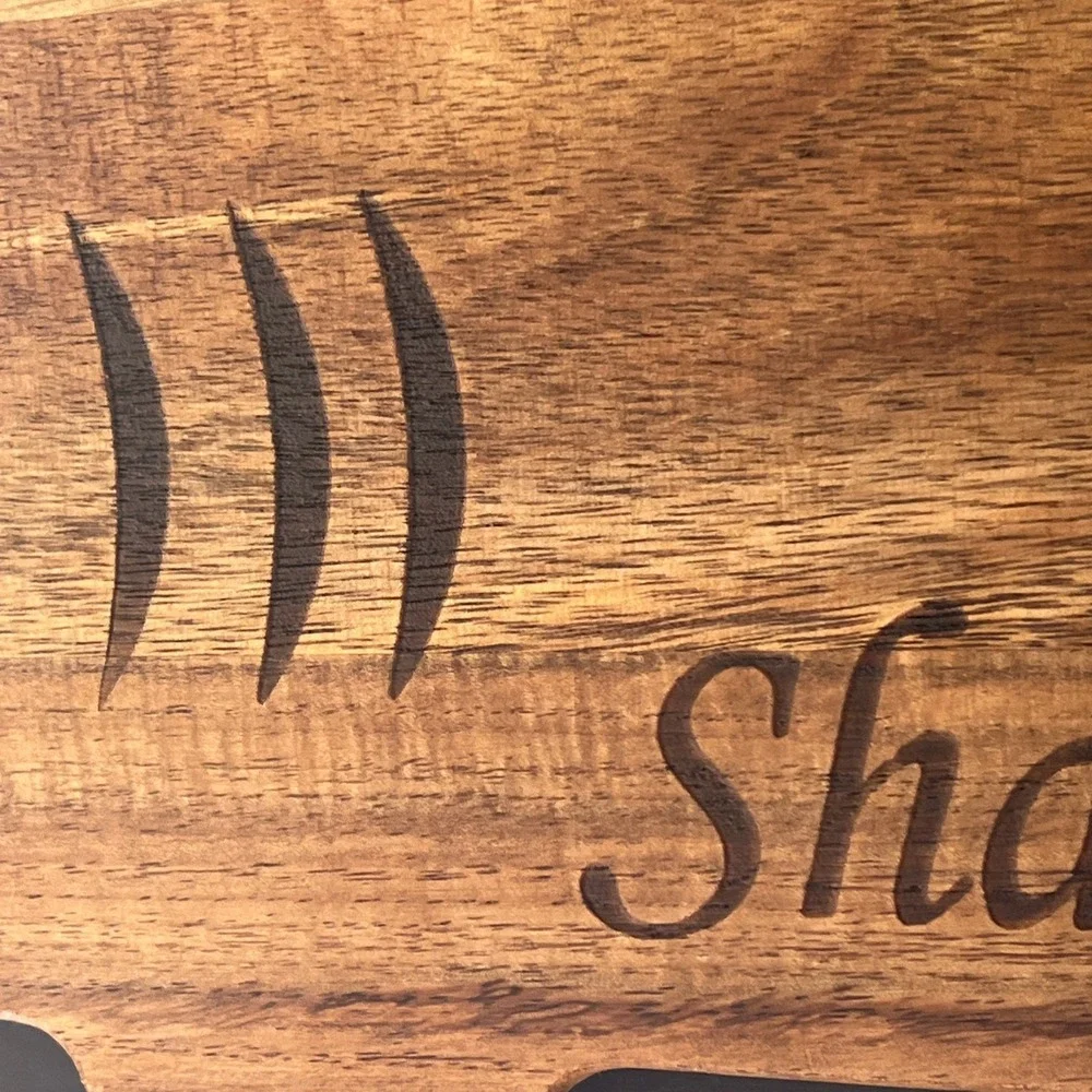 Funny Shark Coochie Board Shark-Shaped Wood Charcuterie Cutting Board 23